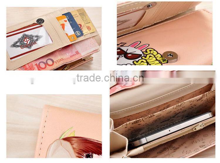 2015 Brand Wallet For Women Wallets Carteira Feminina Purse Female Carteras Mujer Monederos Women's Money Bag Billeteras