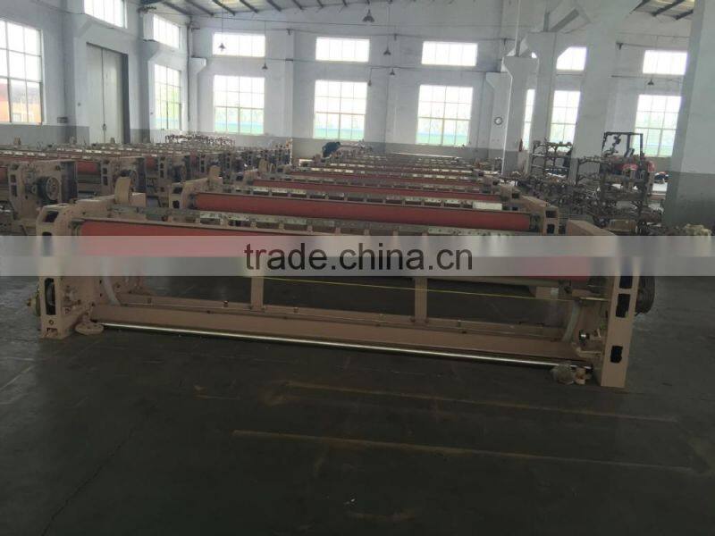 2015 new high speed double or three nozzle water jet loom machine with dobby shedding