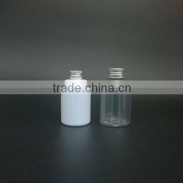 120ml 4oz boston round pet cosmetic bottle for shampoo, lotion,body gel, beauty cream