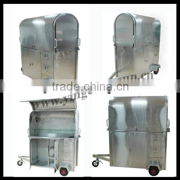 mobile fast food kiosk catering trailer cart sales