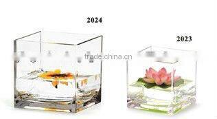 acrylic flower vase