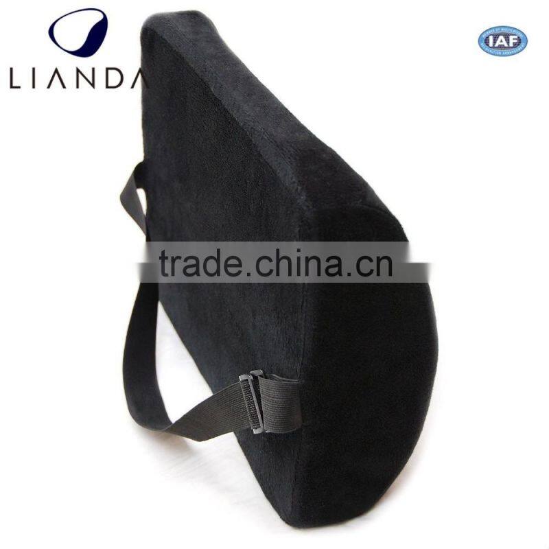 waist foam cushion,office chair cushion with addtional cushion cover,lumbar cushion