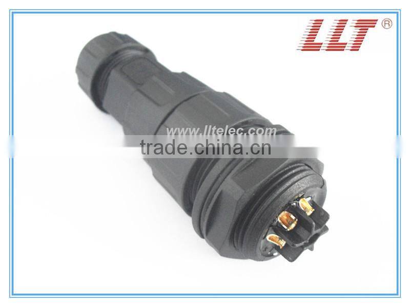 LLT 6 pins M25 cable connector