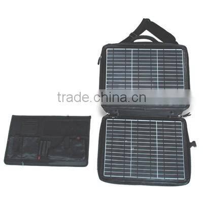 35W solar charger bag/solar bag for charging laptop