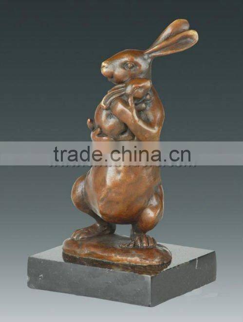 2011 Hot sale small bronze sculptures of Rabbit01 (AL250)
