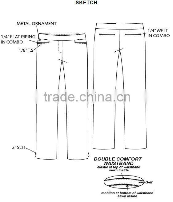 cheap ladies fashion pants and blouse