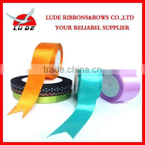 100% polyester satin ribbon