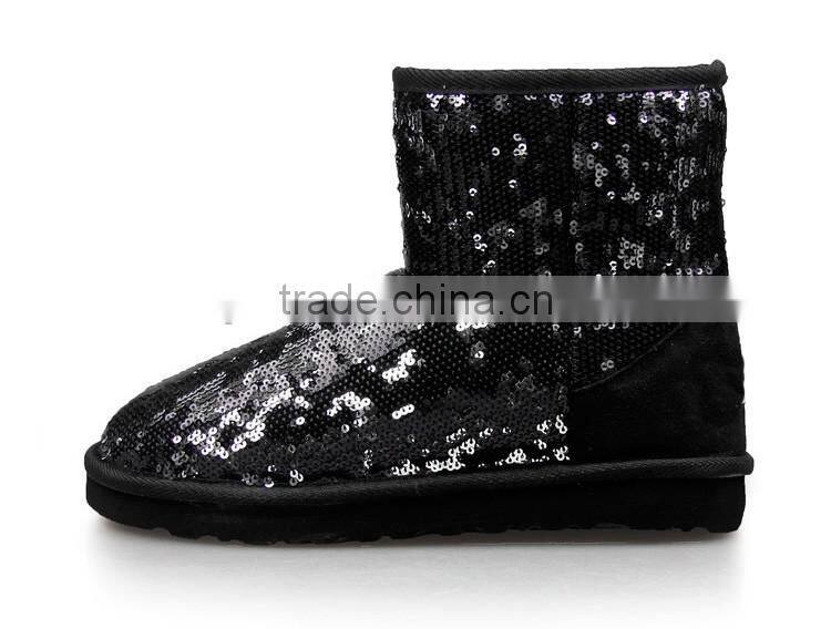 silver blk sequins glitter upper eva sole cute child girl snow winter boot shoe, boots shoes kids