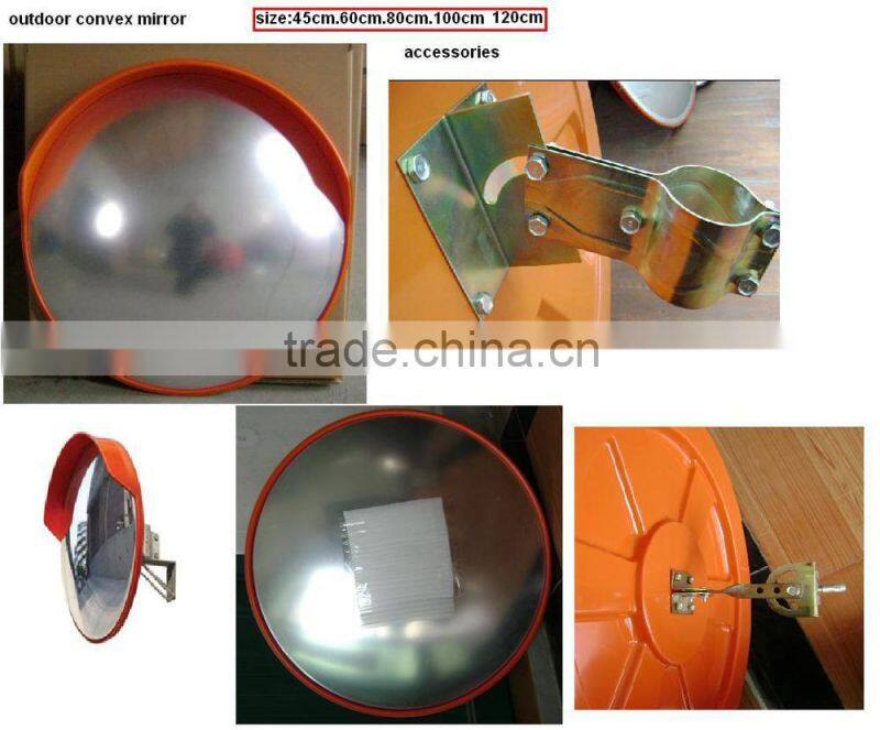 60cm 24inch plastic indoor convex mirror for shop,supermarket,garage,warehouse