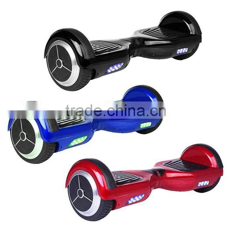 Christmas Gift Smart Balance Wheel Self Balancing Speedway 2 Wheel Standing Scooter Electronic Bicycle Intelligent 6.5 inch