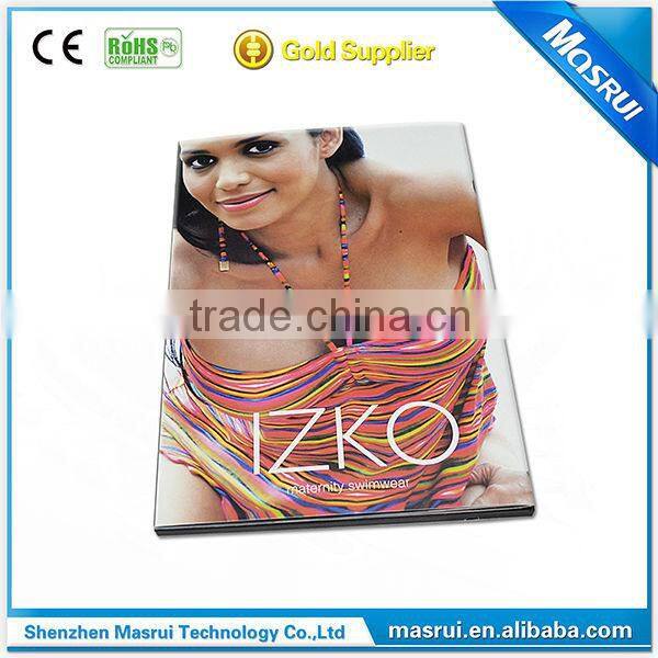 2015 New product ! 4.3 inch high quality lcd video booklet / video mailer / video magazine for business promotion