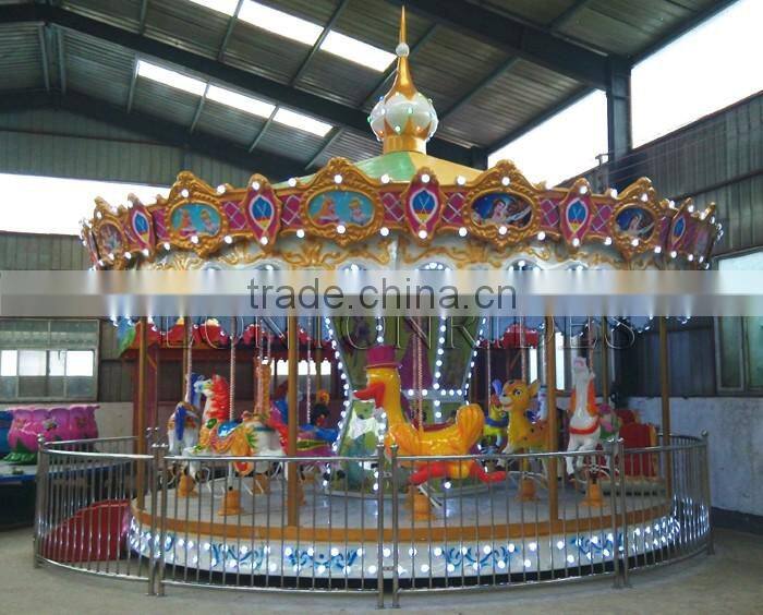 Classical Amusement Park Rides Fairground Rides Carousel for Sale
