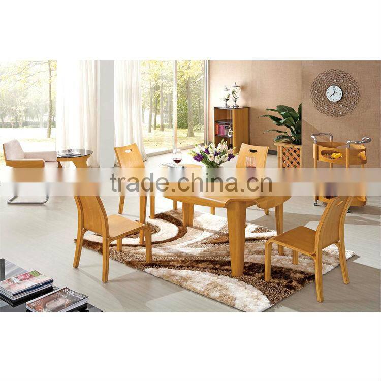 MTZ005 Modern bentwood dining table and chair