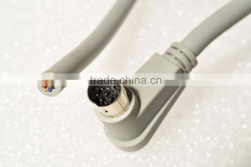 MD8 Pin to DB9 double-ended 8-pin mini-DIN to 9-pin serial conversion cable