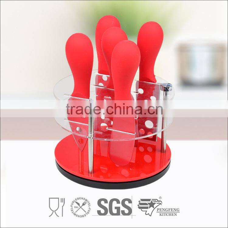 Non-stick Coating Cheese Set with PP+TPR Handle