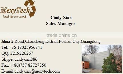 foshan waterproof swimming pool coextrusion interlocking composite decking