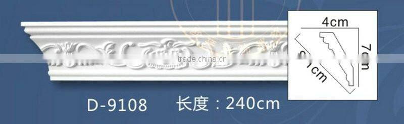Polyurethane Interior PU Decorative Mouldings