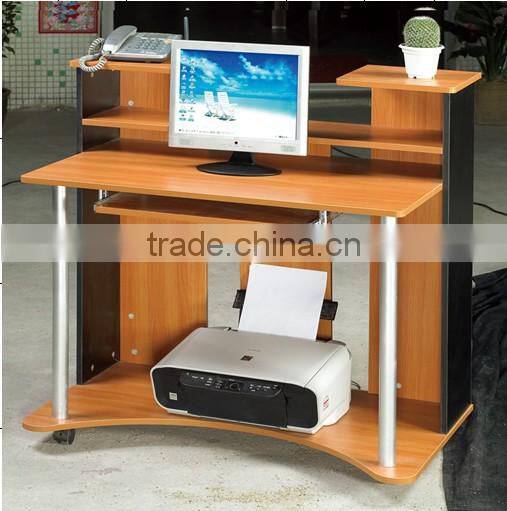 fashion office wooden computer desk with cabinet B-93