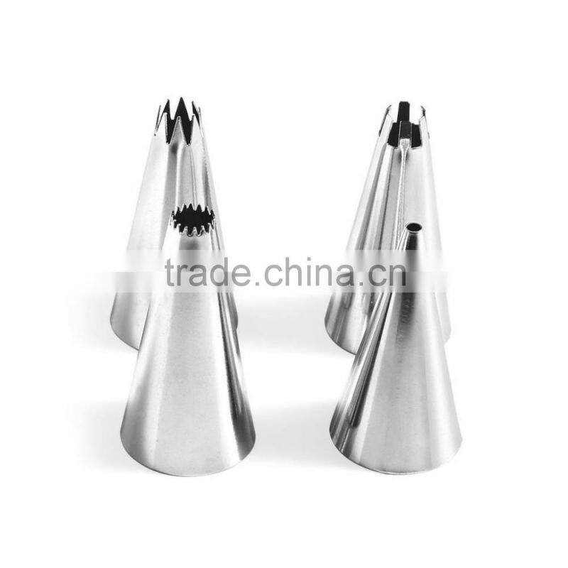 Icing Piping Bag Nozzle Tips Fondant Chocolate Cake Sugar Craft Decorating Pen Tool Set