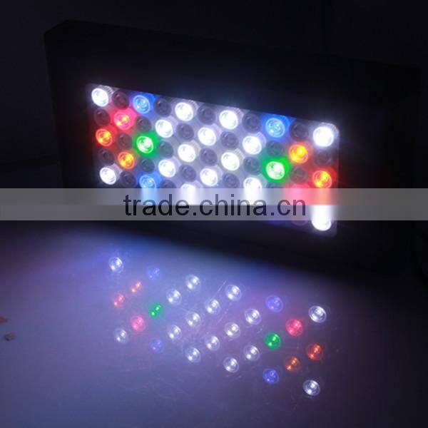 Dimming led aquarium lights , 165w led reef lights programmable