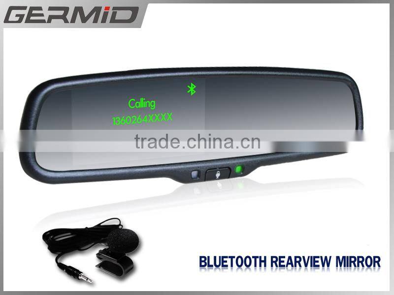 Rear View Mirror with Bluetooth-Enabled car MP3 and SIRI speaker
