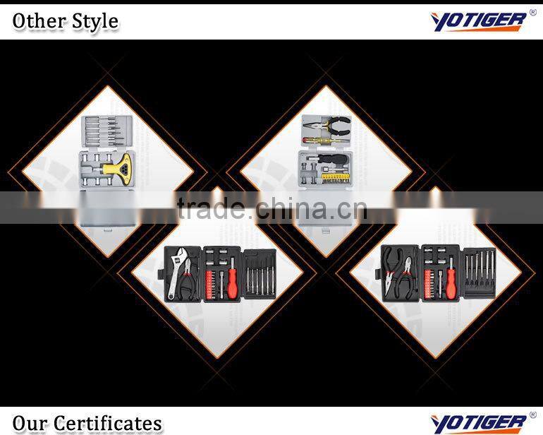 24pcs Home Use 3 Folding Tooling Box Pack Hand Kit Set