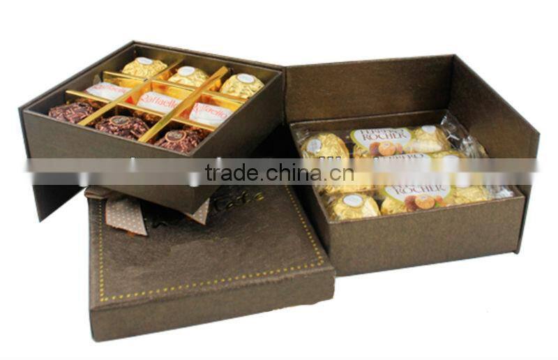 Hot!!! Customized Made-in-China Christams Romantic Cute Favor Gift Paper Box(ZDC13-015)