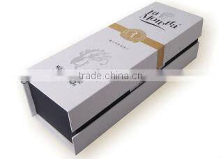 Hot!!! Customized Made-in-China Single Wine Bottle Plastic Packaging Paper Box(ZDC13-110)