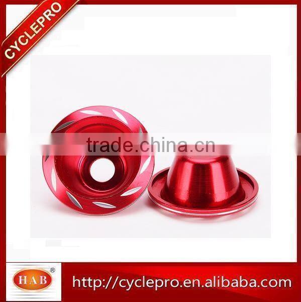 Made in China Aluminum Anodized color Motorcycle front fork cup BCN063