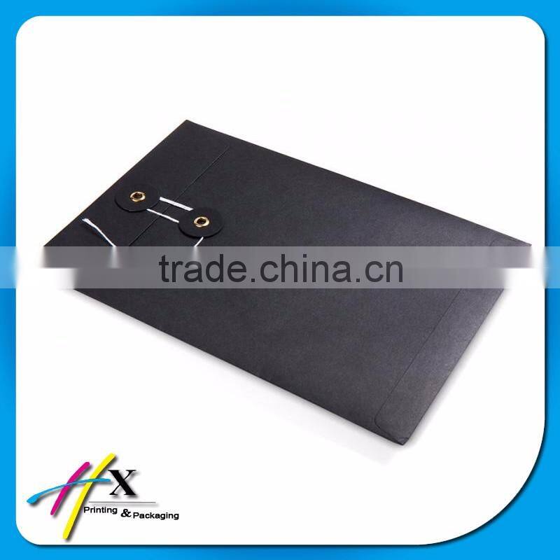 Mini Vintage Retro Kraft Paper Envelopes Brown Kraft Paper Envelop with String With Eyelets