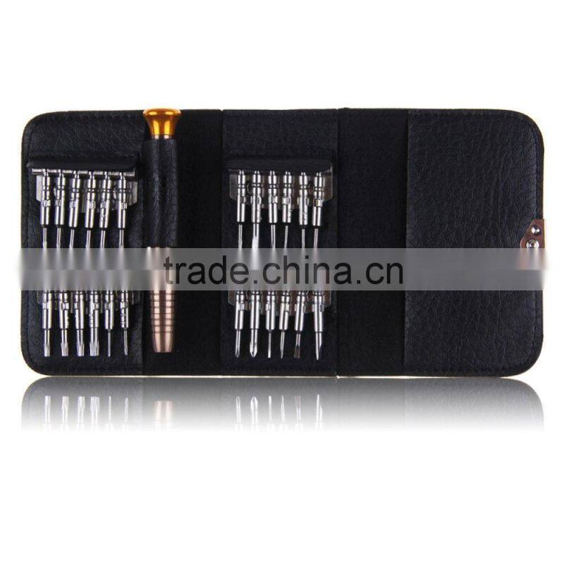 25 in 1 screwdriver set Torx ferramentas Screwdriver Wallet Set Repair Tools