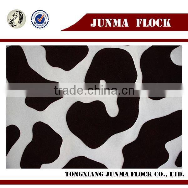 Modern design China Manufacturer Flock on Flock Sofa Textile Furniture Fabric for Slipcover