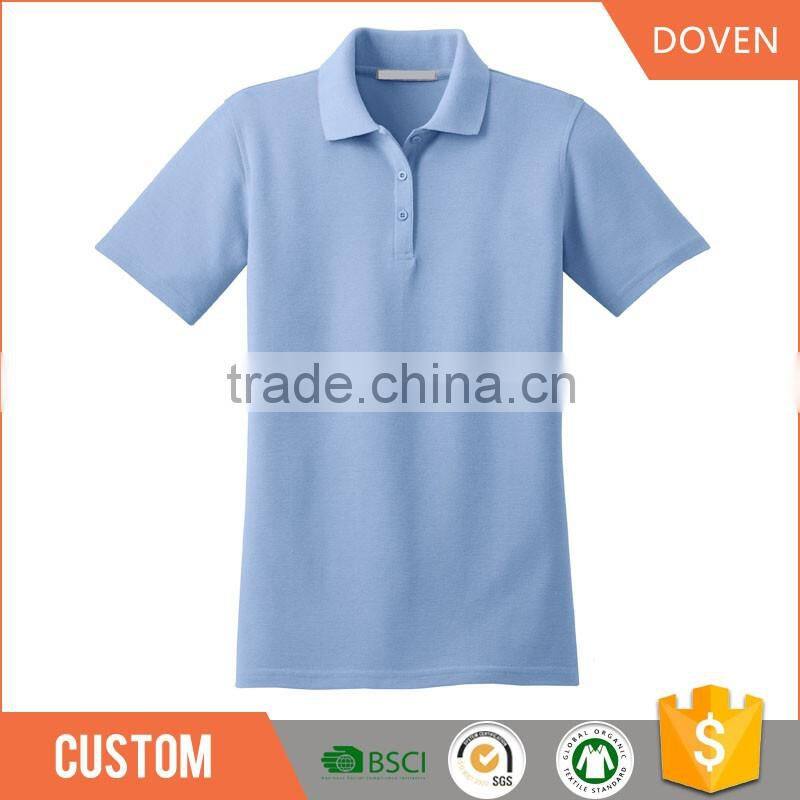 Men's slim fit blank polo t shirt