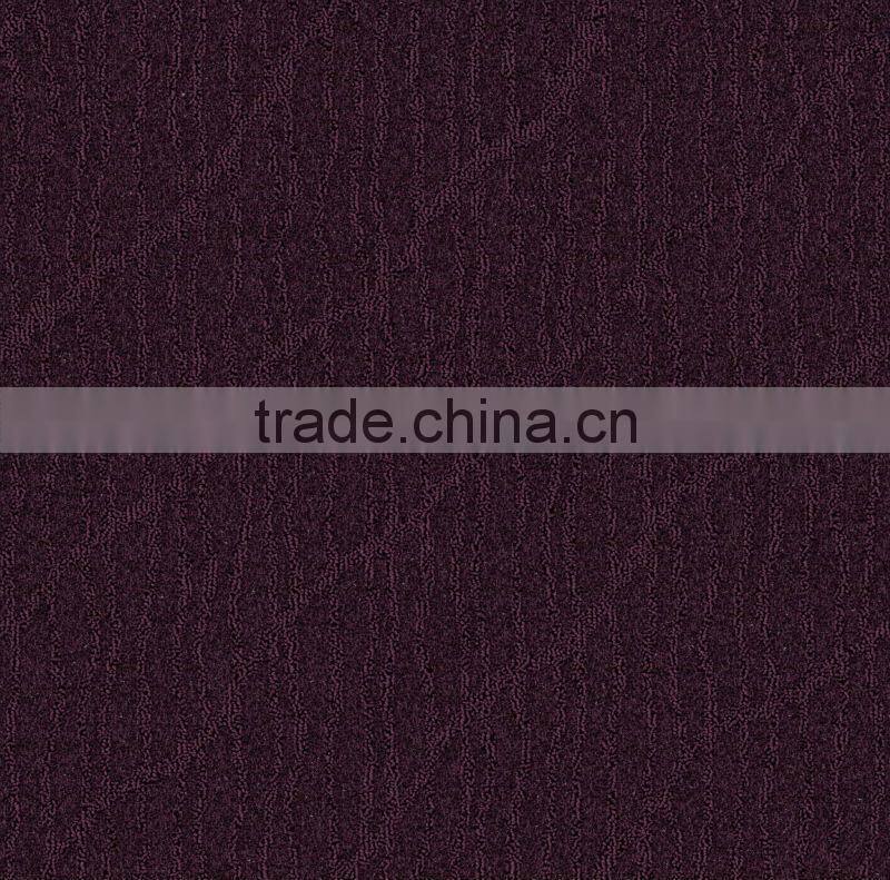 Machine-made wool carpet
