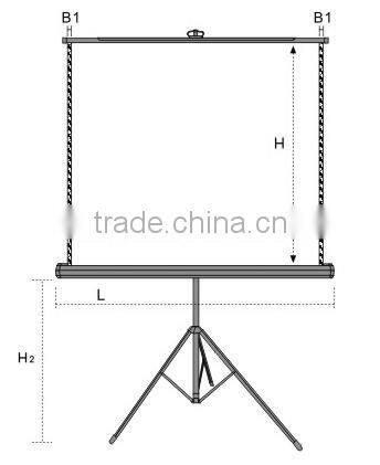 tripod screen made in china
