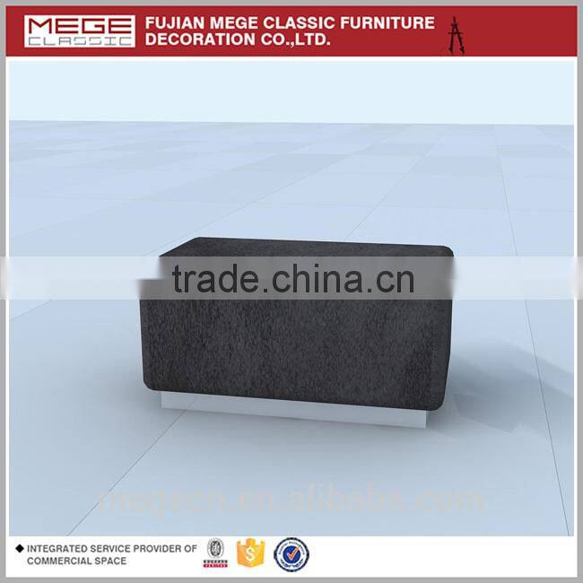 Newly design leather rest chair for clothes shop