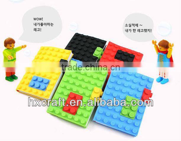Silly Mini Block Notebook Silicone Various Colours to Choose from