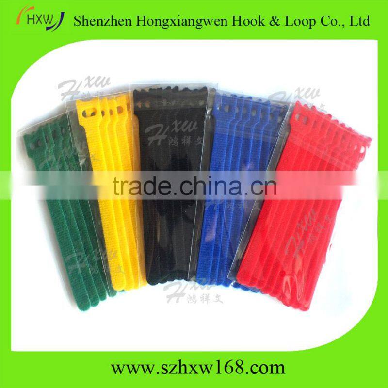 Continuous Roll Adjustable Double Sides Industries hook loop Cable Tie