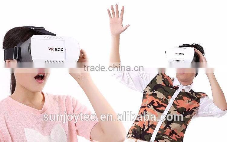 2016 Factory Supply 3D Head Mount VR Box 2nd Generation Virtual Reality vr glasses 3-6 inch