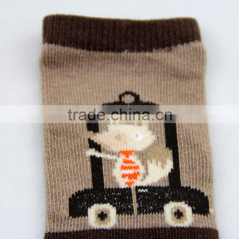 GSC-57 Custom high quality jacquard japanese cute boys fashion socks
