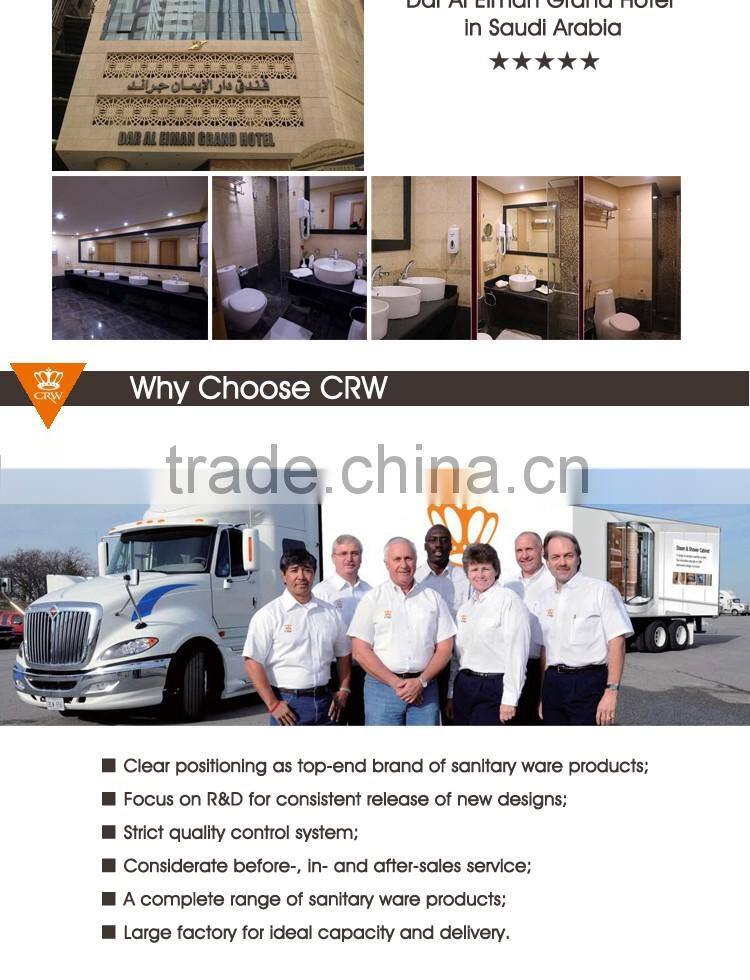 CRW FY0911 Glass Shower Cabin Freestanding Bath Cabin