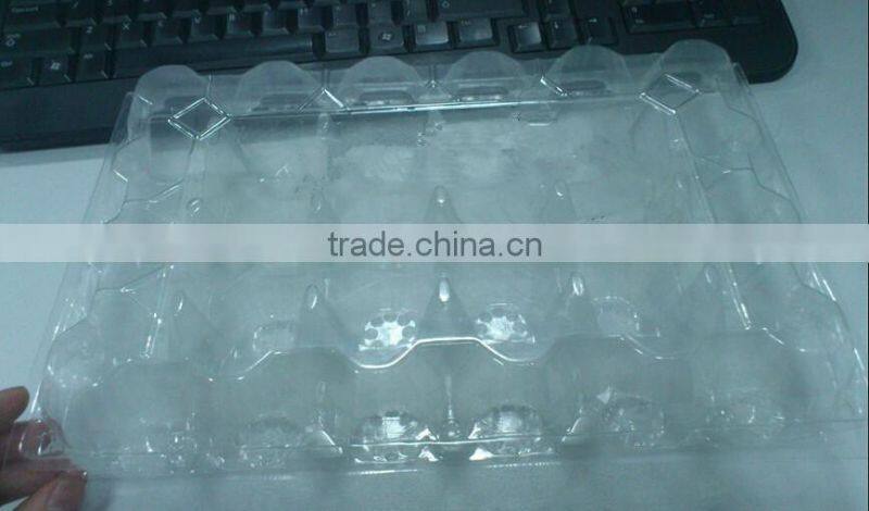 recyclable 6 plastic egg carton