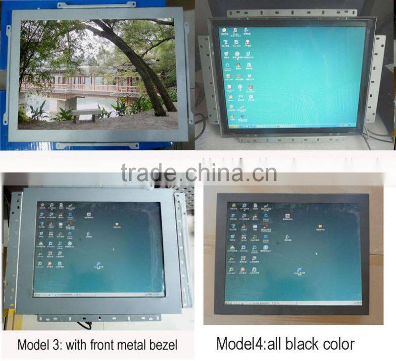 Metal Case 4:3 Capacitive 12inch Open Frame Touch Monitor with VGA USB
