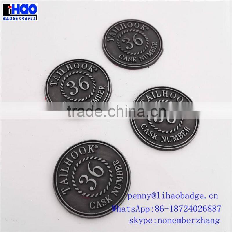 Promotion cheap custom antique challenge token old coins
