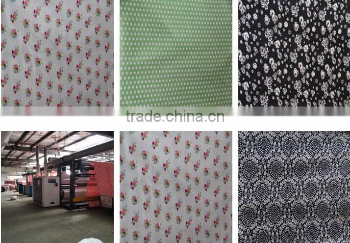 Hot fashion colorful abstract printed rayon fabric for dress