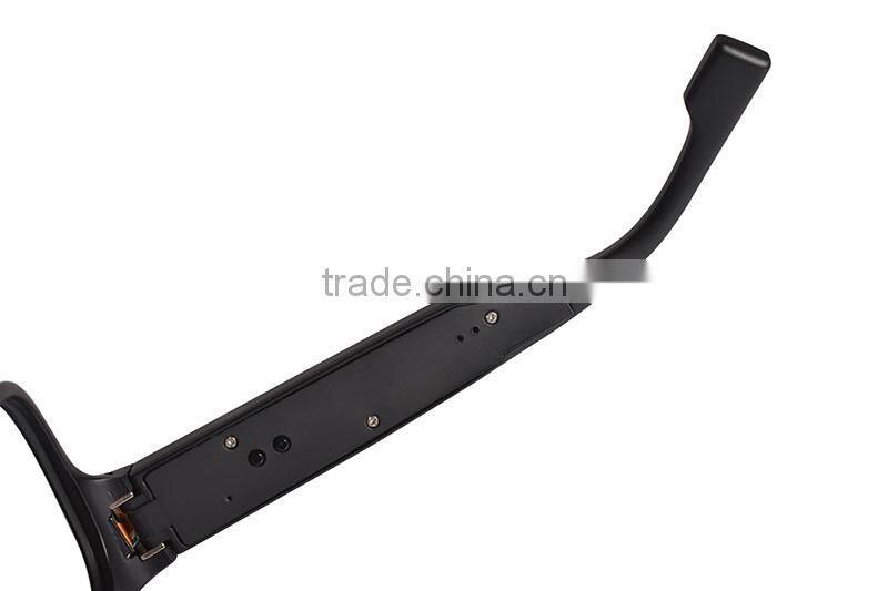 Fashion remote control 1080p full hd 5mp lens wifi spy camera glasses