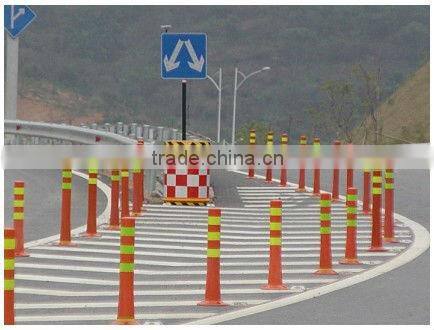 PU warning post,PU flexible cone ,Warning column