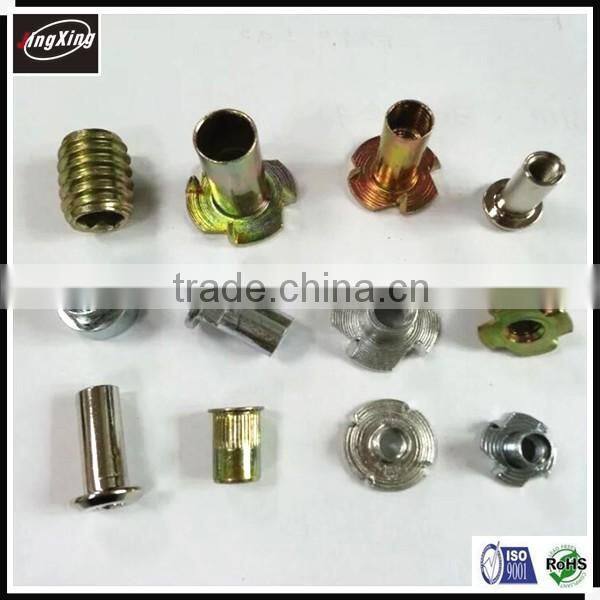 customized 3/8-16 Furniture t-nuts