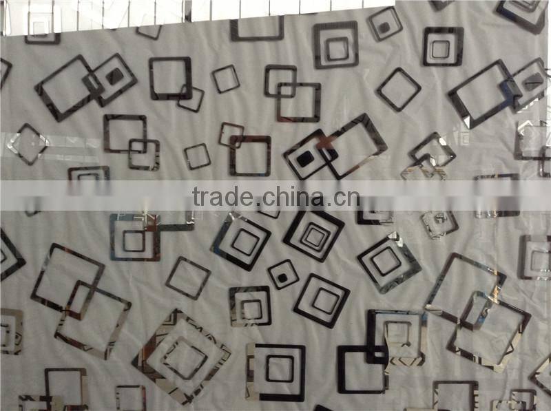 tranparent interior glass titanium door glass