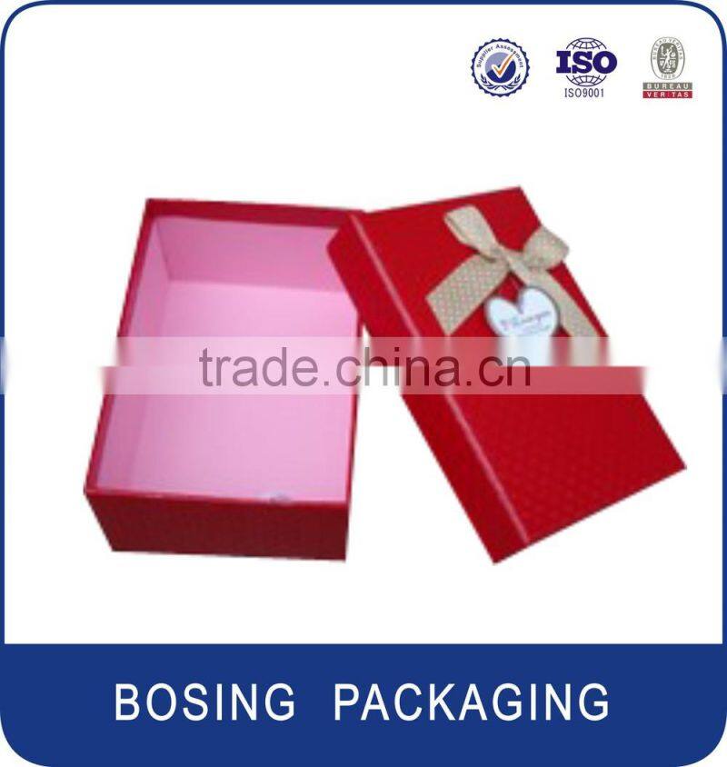 2014 elegant led paper packing box